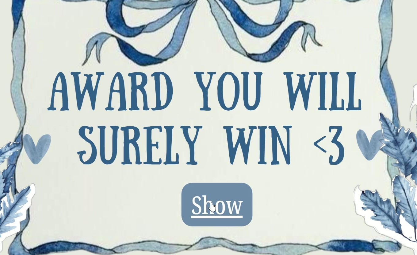 Award you will surely win